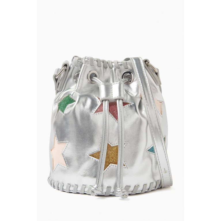 Stella McCartney - Stars-motif Bucket Bag in Polyester