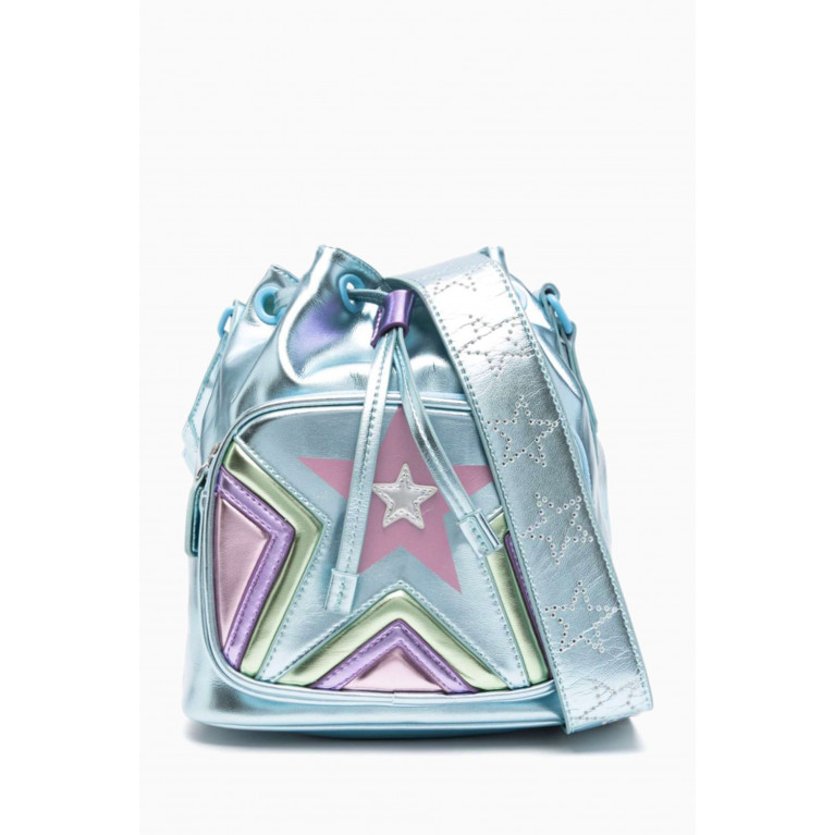 Stella McCartney - Stars-motif Bucket Bag in Polyurethane