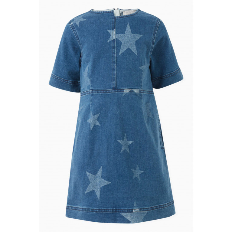 Stella McCartney - Star Print Dress in Denim