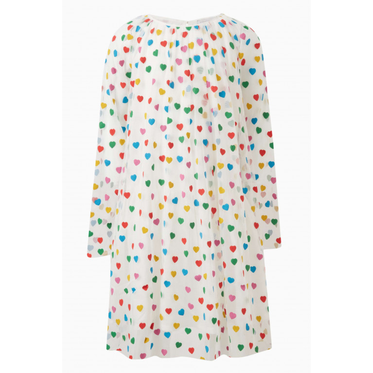 Stella McCartney - All-over Hearts Dress in Polyester