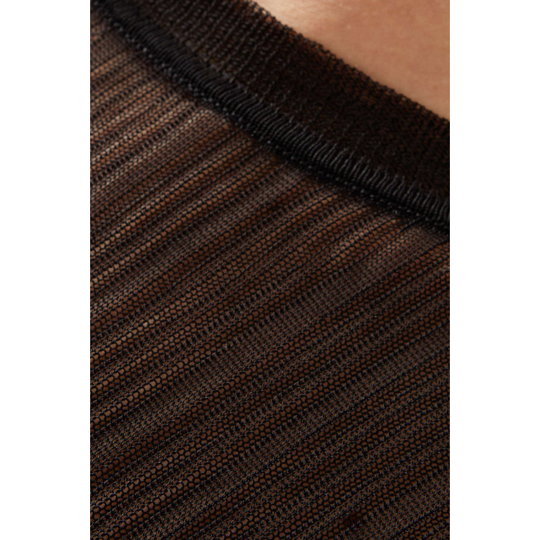 Matériel - Lined Dress in Sheer Knit Fabric