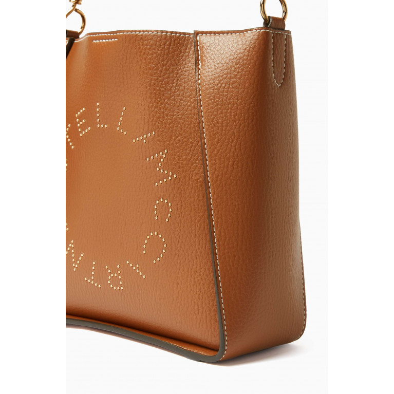 Stella McCartney - Mini Stella Logo Shoulder Bag in Eco Alter Nappa