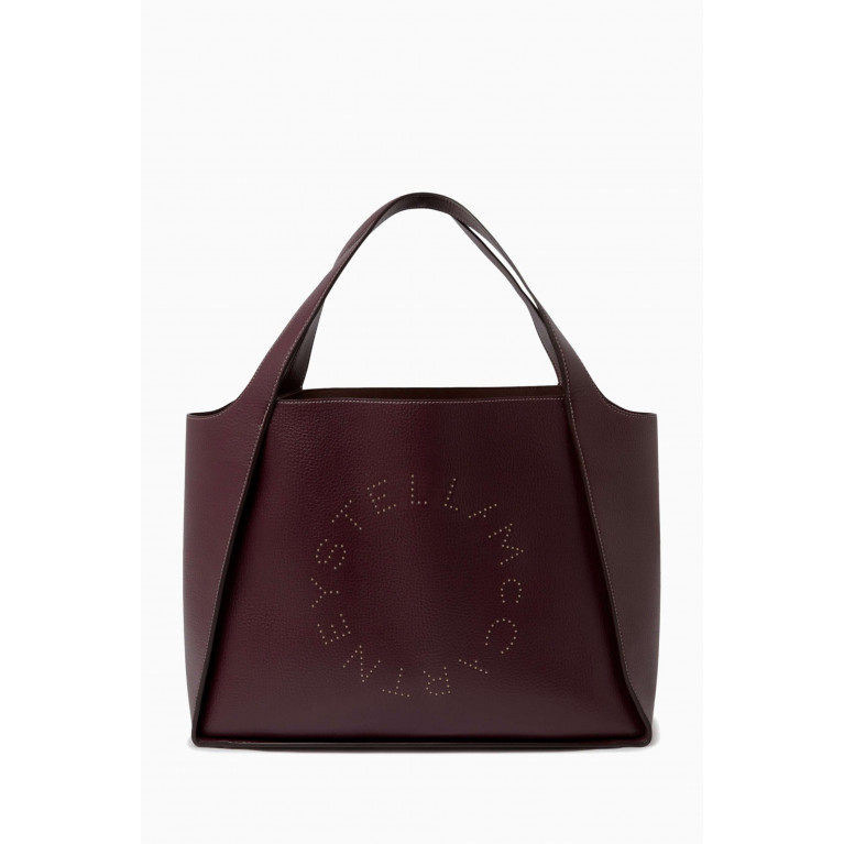 Stella McCartney - Stella Logo Tote Bag in Eco Alter Nappa