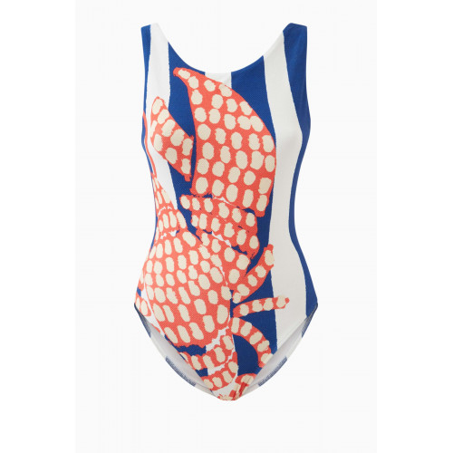Farm Rio - Mixed Lobster One-piece Swimsuit