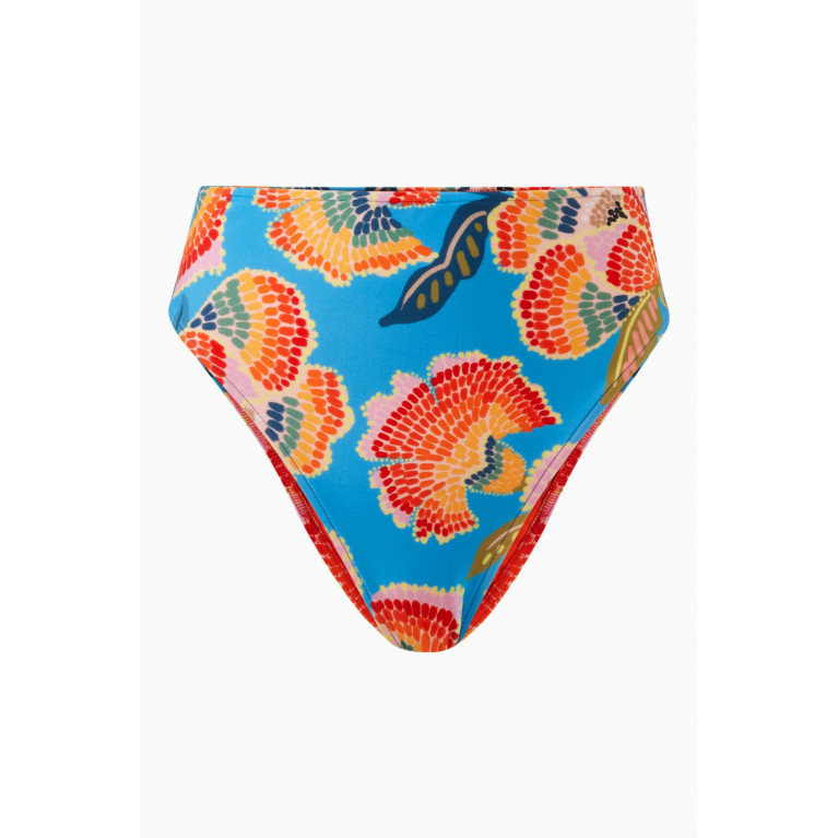 Farm Rio - Dewdrop Spectrum Hot Pants Bikini Briefs