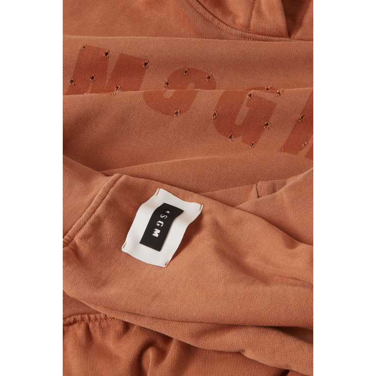 MSGM - Logo Hoodie in Cotton