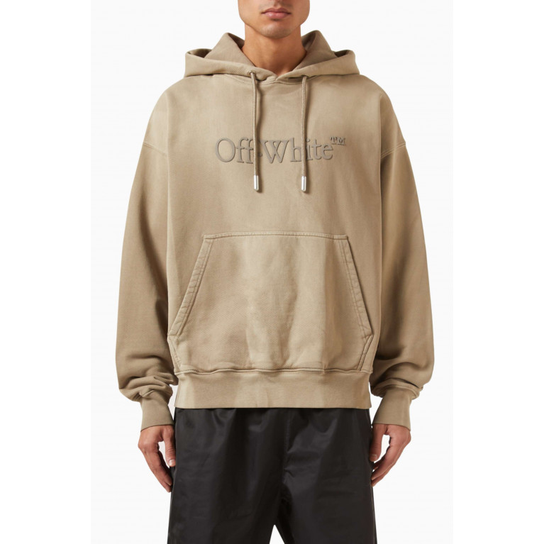 Off-White - Laundry Logo Skate Hoodie in Cotton