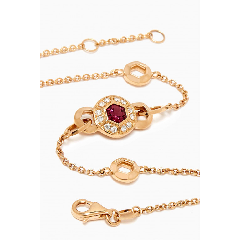 Damas - Kanzi Tourmaline & Diamond Bracelet in 18kt Gold