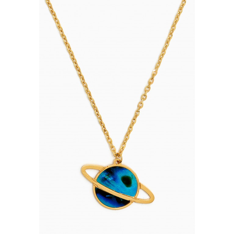Damas - Ara Earth Necklace in 18kt Yellow Gold