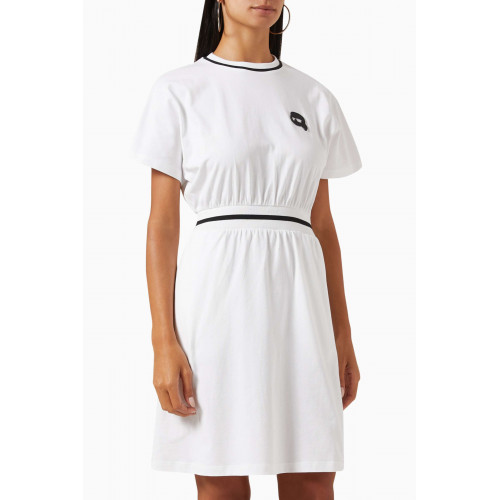 Karl Lagerfeld - Ikonik Karl T-shirt Dress in Organic Cotton-jersey