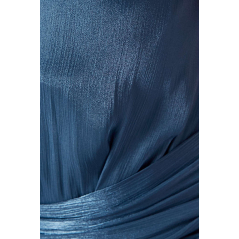 Amri - Draped Gown Blue