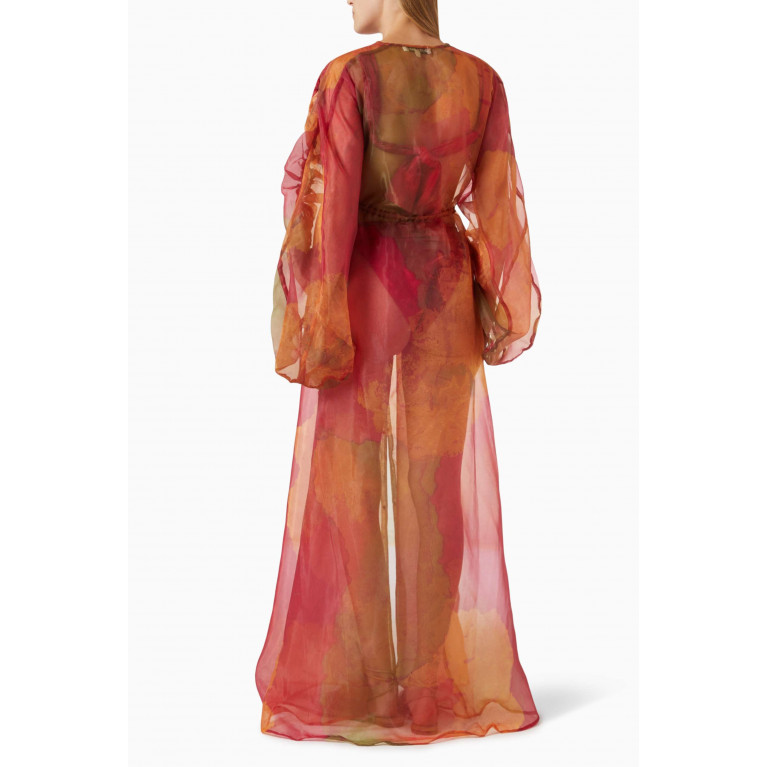 Andrea Iyamah - Deko Cover-up Robe in Organza