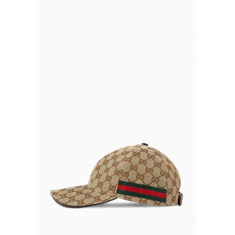Gucci - GG Baseball Hat in Canvas Multicolour