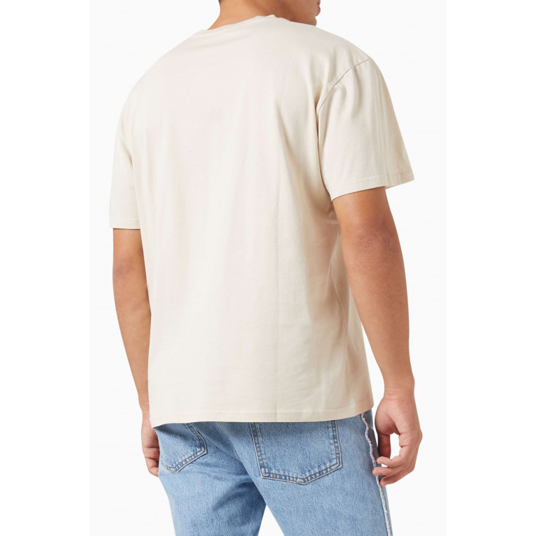 Jw Anderson - Relaxed T-shirt in Cotton Jersey Neutral