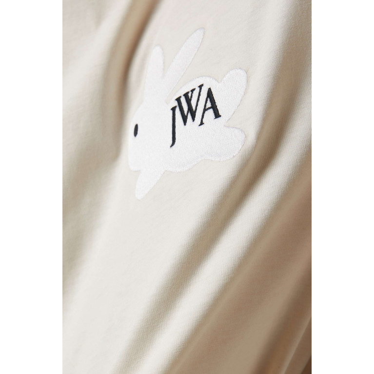 Jw Anderson - Bunny T-shirt in Cotton Jersey Neutral