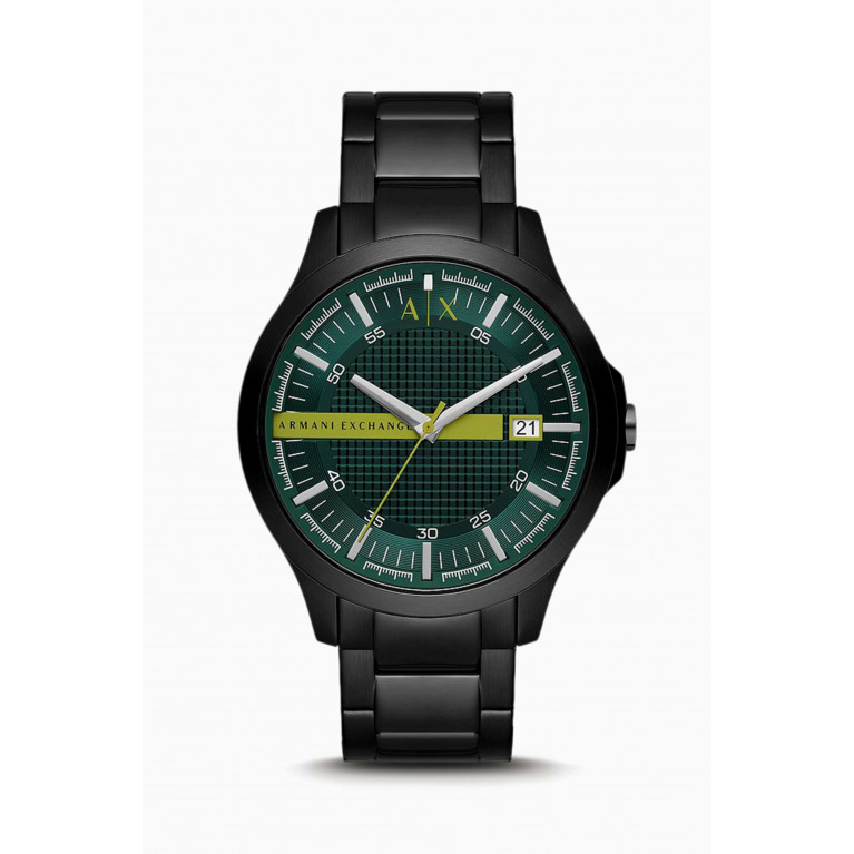 Armani Exchange - Hampton Quartz Stainless Steel Watch, 46mm