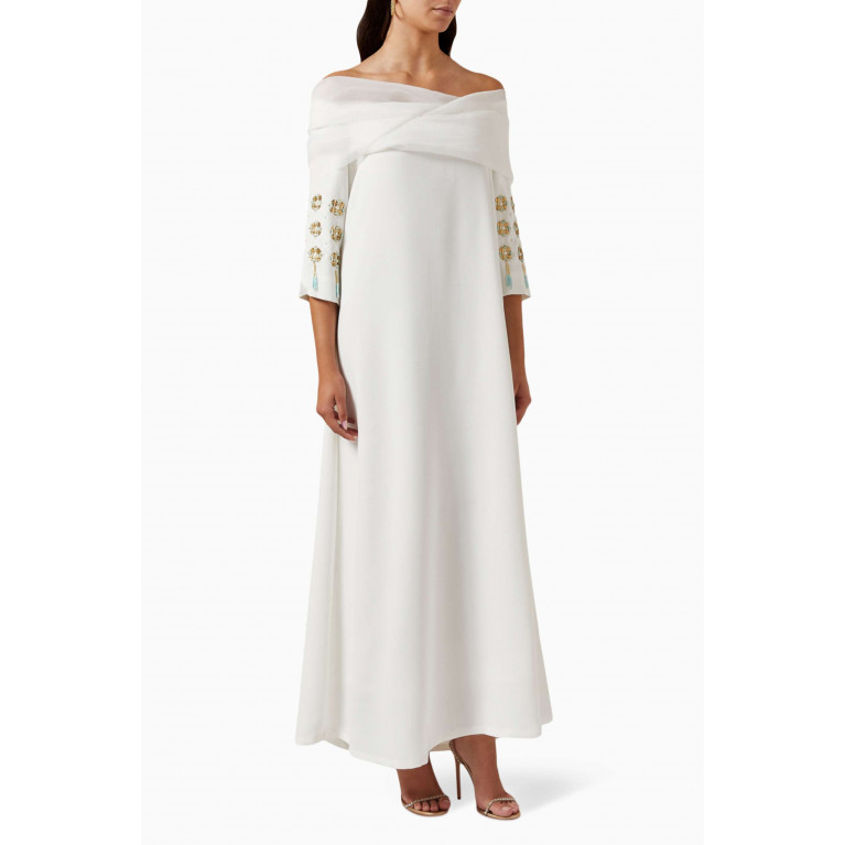 April Clothing - Off-Shoulder Wrap Dress