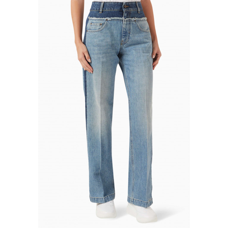 Stella McCartney - Panelled Jeans in Denim