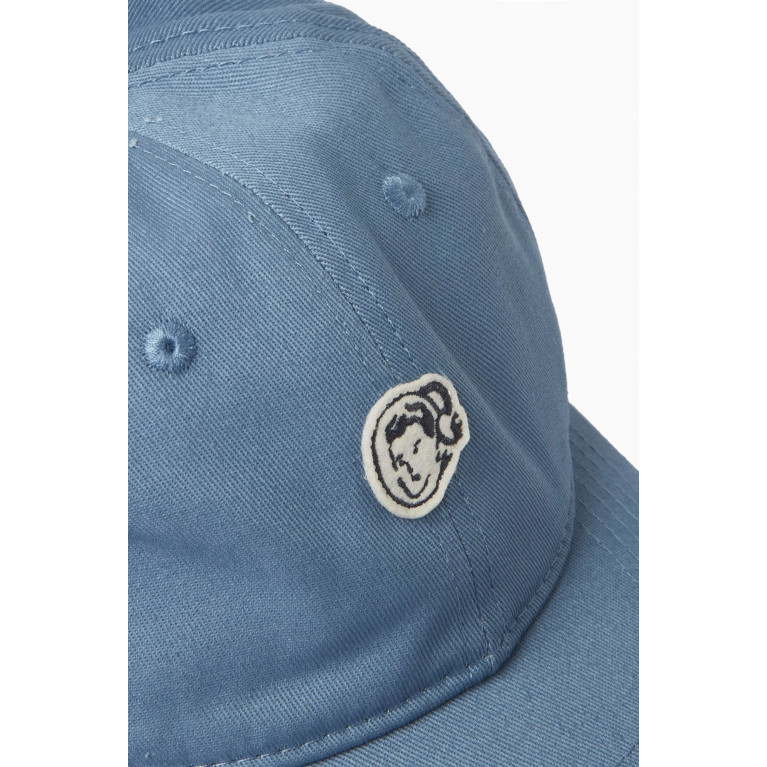 Billionaire Boys Club - Astro Curved Visor Cap in Cotton Blue