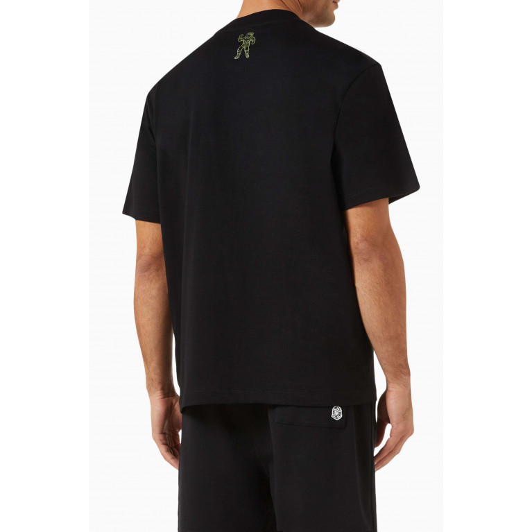 Billionaire Boys Club - Gator Camo Arch Logo T-shirt in Cotton-jersey Black