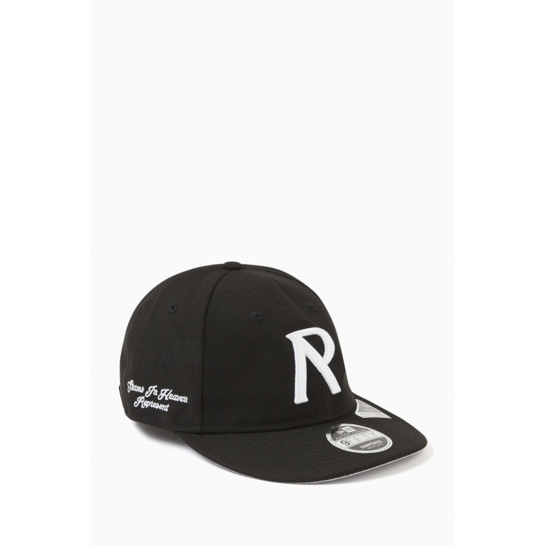 Represent - x New Era Initial Retro Crown 9FIFTY Cap in Cotton Black