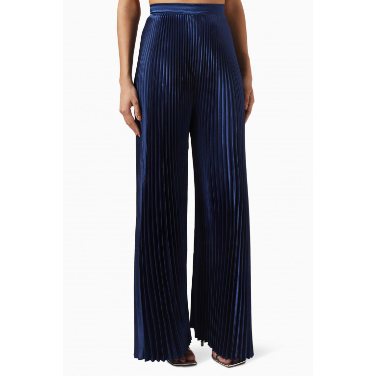 L'idee - Bisous Pants in Pleated Satin