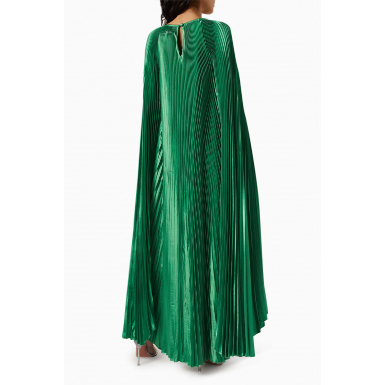 L'idee - Palais Maxi Gown in Pleated Satin