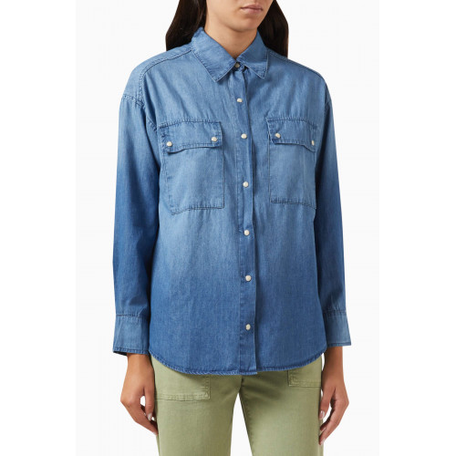 Electric & Rose - Ryan Utility Shirt in Chambray