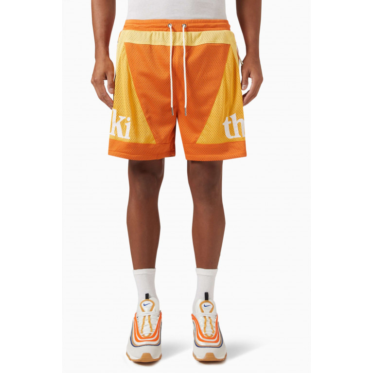 Kith - Turbo Shorts in Mesh Orange