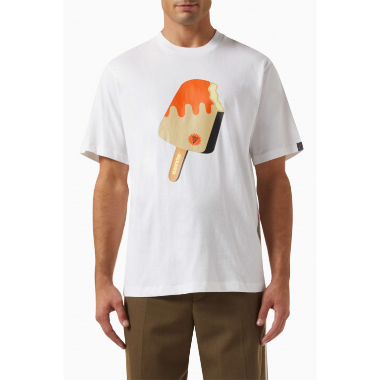 Ice Cream - Popsicle T-shirt in Cotton-jersey White