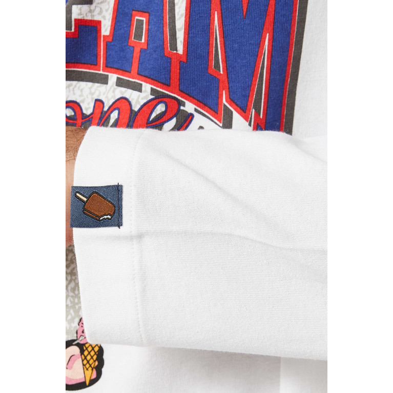 Ice Cream - Baseball Long-sleeve T-shirt in Cotton