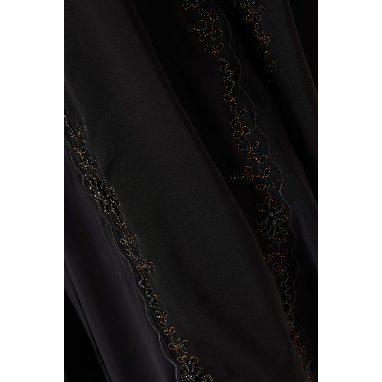 Rauaa Official - Embellished Abaya in Chiffon