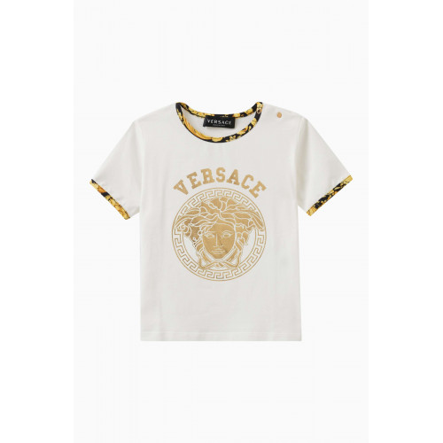 Versace - Logo-print T-shirt in Cotton