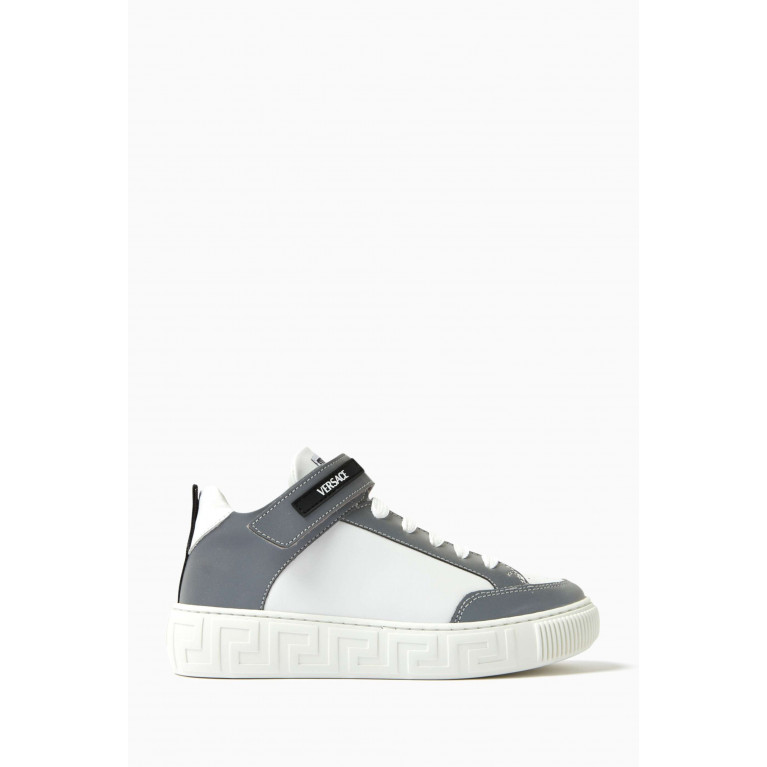 Versace - Two-tone Sneakers in Leather