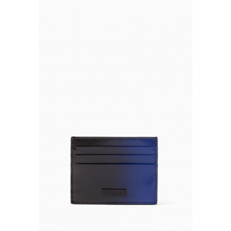 Ferragamo - Gradient Card Holder in Smooth Leather