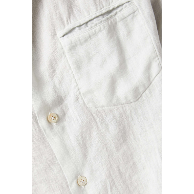 Eleventy - Long-sleeved Shirt in Linen