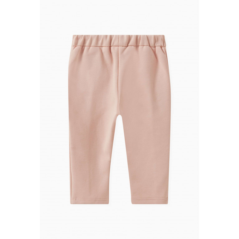 Chloé - Floral-embroidered Sweatpants in Cotton