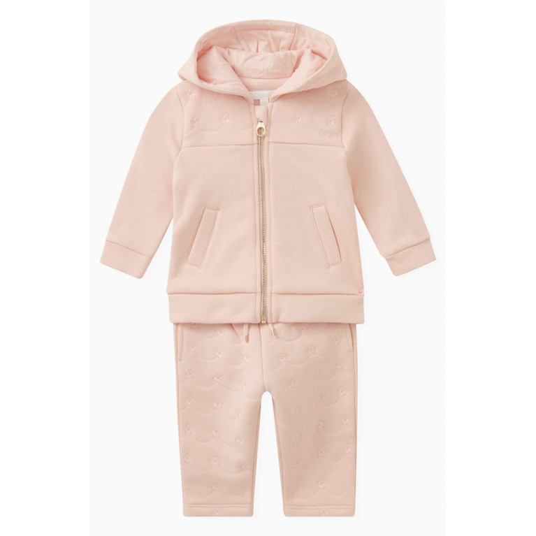 Chloé - Floral Embroidered Tracksuit in Cotton