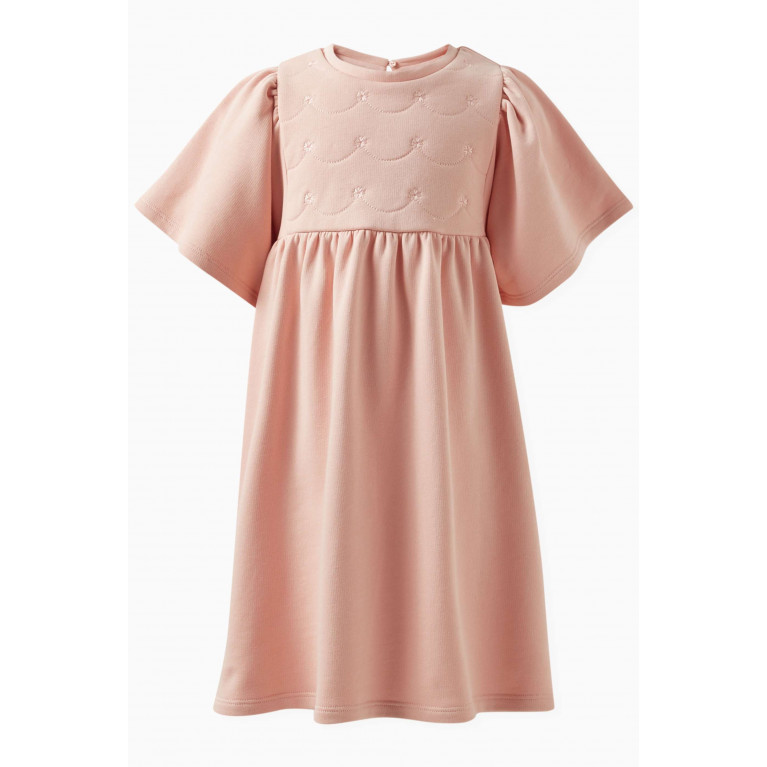 Chloé - Embroidered Dress in Cotton