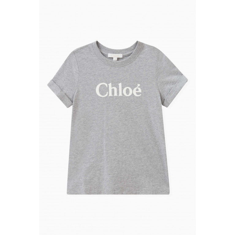 Chloé - Logo Print T-shirt in Cotton
