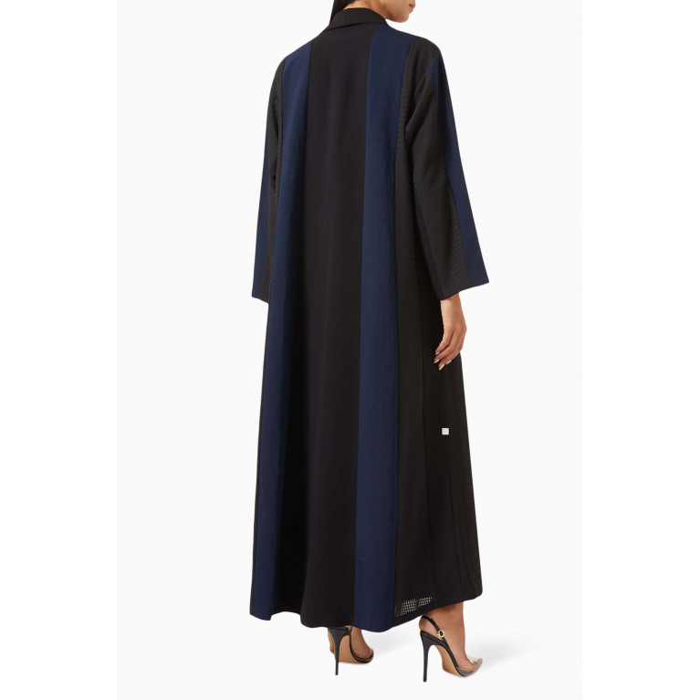 Hessa Falasi - Contrast Panel Abaya