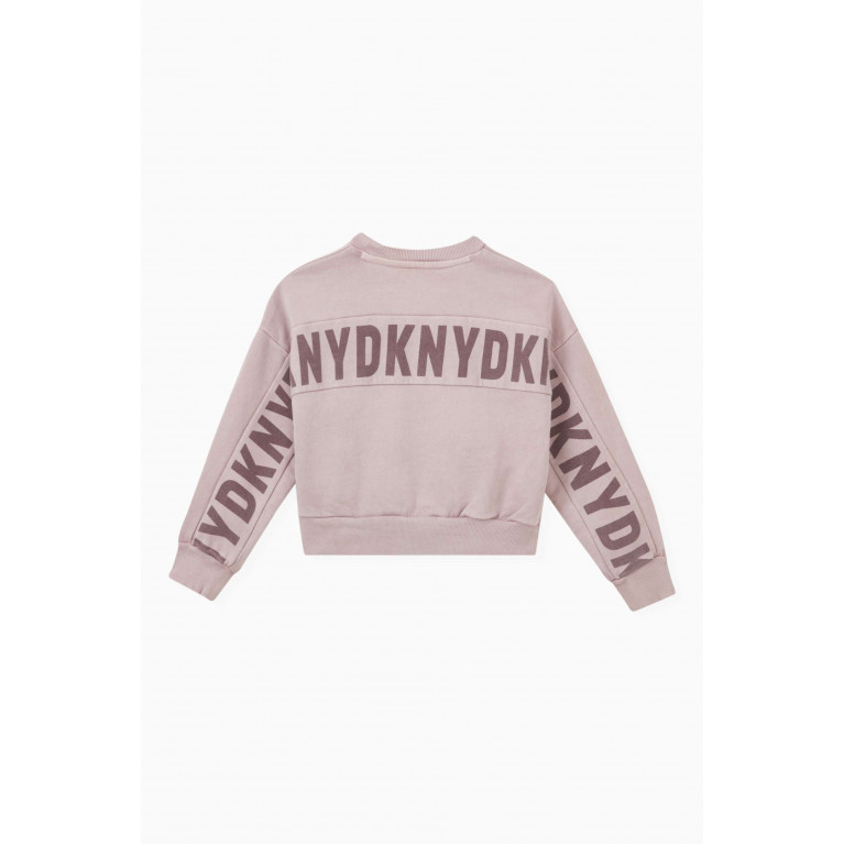 DKNY - Logo Detail Sweatshirt in Cotton
