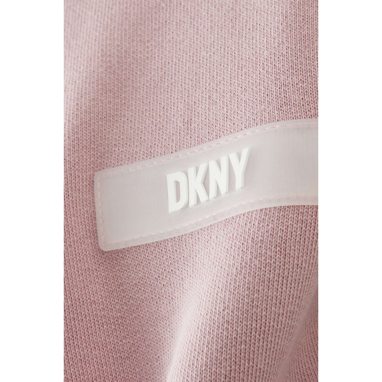 DKNY - Logo Detail Sweatshirt Dress in Cotton