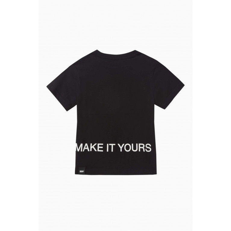 DKNY - Logo T-shirt in Cotton Black