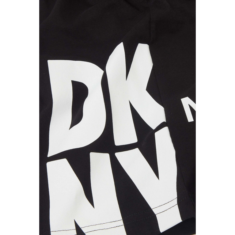 DKNY - Logo T-shirt in Cotton Black
