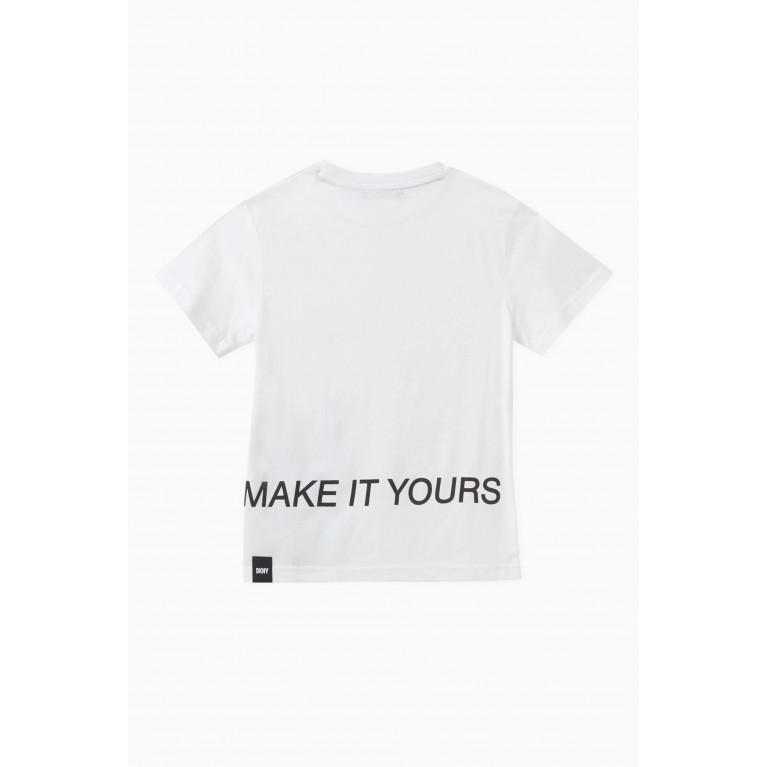 DKNY - Logo T-shirt in Cotton White