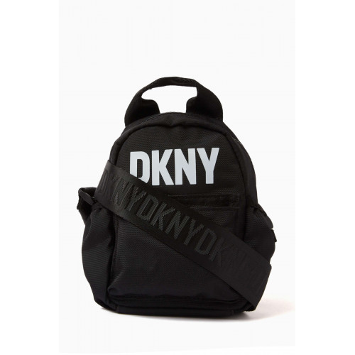 DKNY - Logo Print Backpack-Style Crossbody