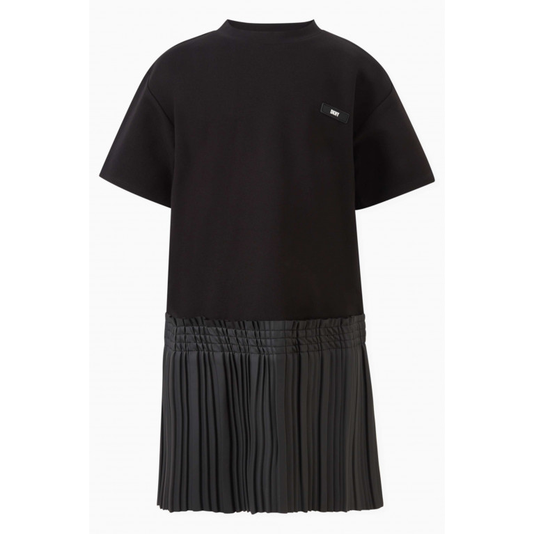 DKNY - Logo-patch T-shirt Dress in Viscose-blend
