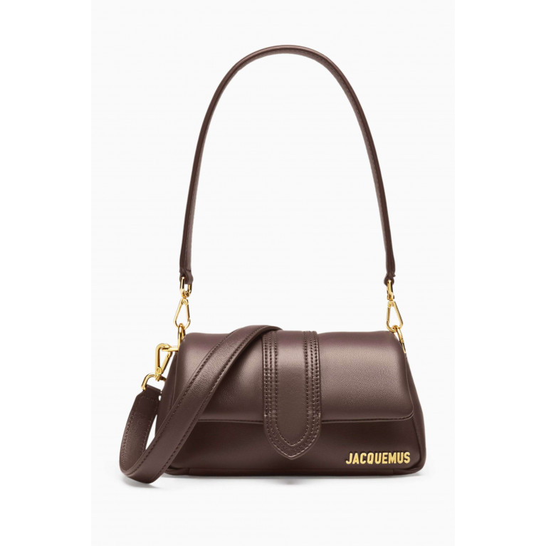 Jacquemus - Le Petit Bambimou in Padded Leather Brown