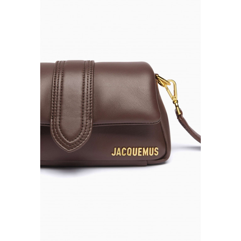 Jacquemus - Le Petit Bambimou in Padded Leather Brown